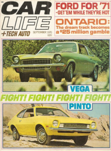 CAR LIFE 1970 SEPT - NEW FORDS, INDY 500, T/A AT INDY, SS 454, BUILD A BOSS*